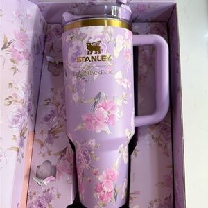 LoveShackFancy x Stanley Pink Floral Design